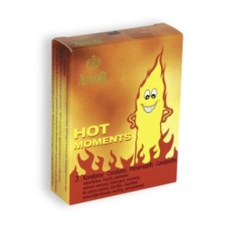 Preservativos Hot Moments 3 Unidades
