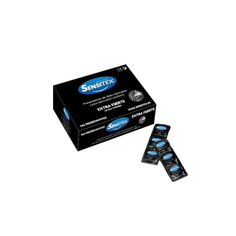 Prezervative Naturale Extra Forte 144 Bucăți Sensitex