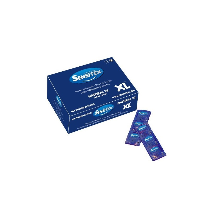 Natuurlijke Condooms Xl 144 Stuks Sensitex