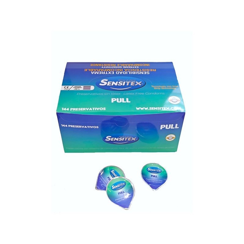Kondomi Pull Brez Lateksa 144 Enote Sensitex