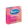 Sensitex Vegaaniset Luonnolliset Tunto Kondomit 3 Kappaletta