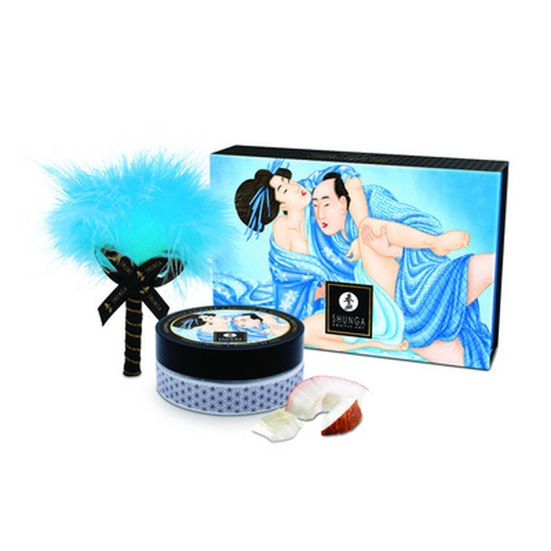 Puder för Kroppen som Kan Kyssas - Kokoskänslor - 2.65 Oz / 75 Gr - Shunga