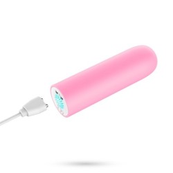 Quackers Ladattava USB-värinäpallo Pinkki Crushious
