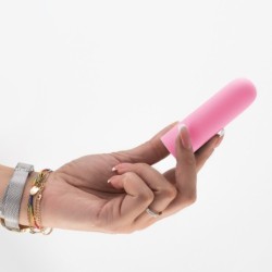 Quackers Genopladelig Vibrerende Kugle Via Usb Rosa Crushious