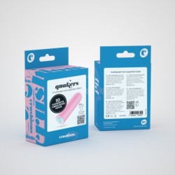 Quackers Ladattava USB-värinäpallo Pinkki Crushious