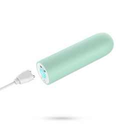 Quackers Vibrirajoča Krogla Polnilna Preko Usb Zelena Meta Crushious