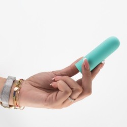 Quackers Vibrirajoča Krogla Polnilna Preko Usb Zelena Meta Crushious