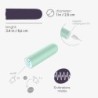 Quackers Įkraunamas USB Vibratorius Žalios Mėtų Spalvos Crushious