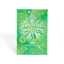 Sprogstantys saldainiai "Explosive Kiss" su mėtos skoniu "Secret Play"