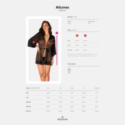 Szlafrok Allunes Obsessive 40-42 L/XL
