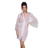 Lovelia balts halāts un stringi Passion 44-46 XXL/3XL