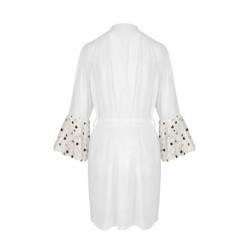 Vestaglia e Tanga Lovelia Bianco Passion 44-46 XXL/3XL