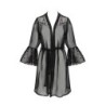 Lovelia Zwarte Passion Badjas & String 40-42 L/XL