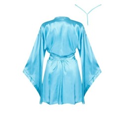 Bata Y Tanga Samira Turquesa Beauty Night Fashion 36-40 S/L