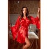 Peignoir Et String Samira Rouge Beauty Night Fashion 36-40 S/L