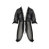 Peignoir Et String Selaginella Noir Eco Collection Passion 40-42 L/XL