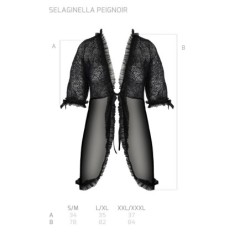Must Selaginella hommikumantel ja stringid Eco Collection Passion 40-42 L/XL