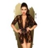 Chalatas ir Stringai Sweet Retreat Penthouse Juoda 42 XL