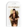 Chalatas ir Stringai Sweet Retreat Penthouse Juoda 42 XL