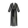 Peignoir Et String Zinnia Noir Eco Passion 40-42 L/XL