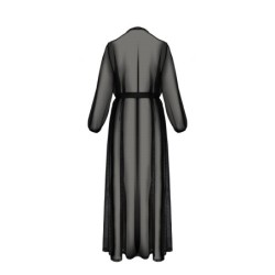 Župan a tangá Zinnia Čierna Eco Passion 44-46 XXL/3XL