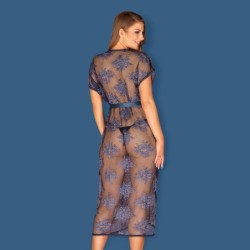 Blauw Flowlace Obsessive Badjas 40-42 L/XL