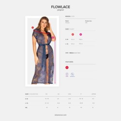 Ogrtač Flowlace Obsessive Plavi 40-42 L/XL
