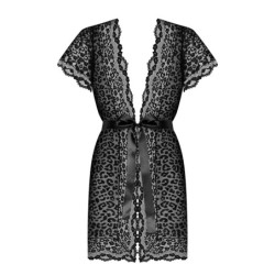 Халат Giully Obsessive Черен 40-42 L/XL