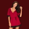 Szlafrok Sensuelia Obsessive Czerwony 40-42 L/XL