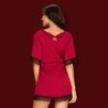 Sensuelia Obsessive sarkans halāts 40-42 L/XL