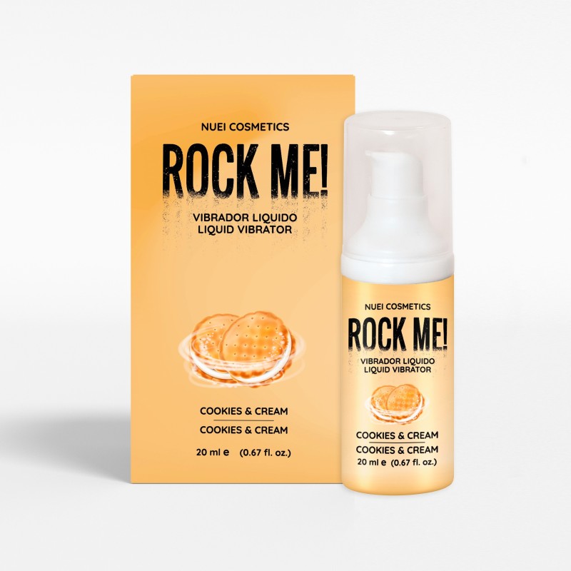 Nestevibraattori Rock Me! Keksit & Kerma 20 Ml Nuei