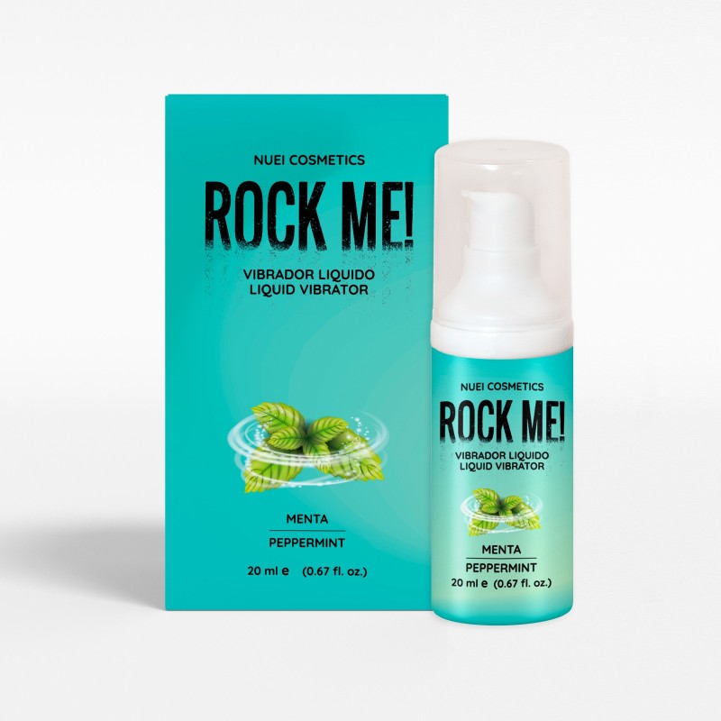 Vibrador Líquido Rock Me! Menta 20 Ml Nuei