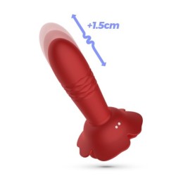 Plug Anal Romeo Avec Mouvement De Va-et-Vient Et Télécommande Crushious