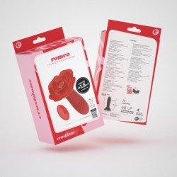 Plug Anal Romeo Avec Mouvement De Va-et-Vient Et Télécommande Crushious