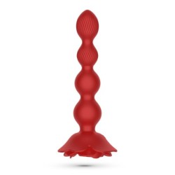 Rosaline Rotating Anal Plug With Remote Control by Crushious