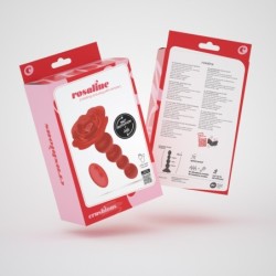 Rosaline Rotating Anal Plug With Remote Control by Crushious