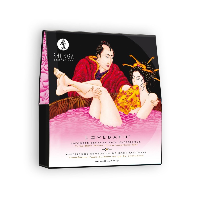 Shunga Love Bath Dragon Fruit vonios druska 650Gr