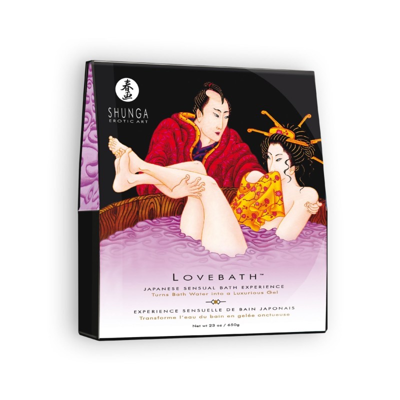 Shunga Love Bath Sensual Lotus Bath Salts 650g Shunga Love Bath Sensual Lotus Bath Salts 650g