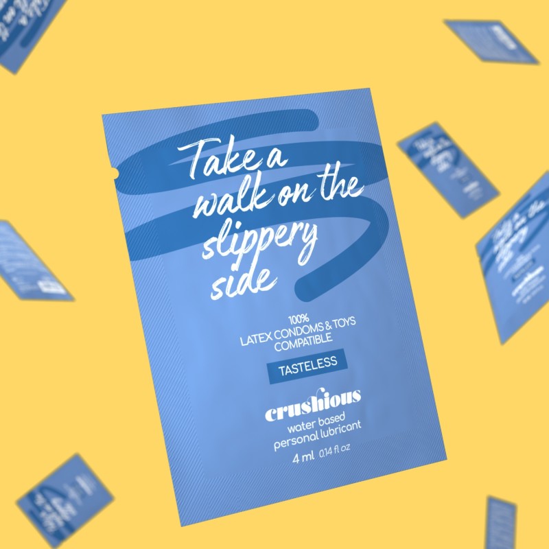 Sáček lubrikantu na vodní bázi 4 ml Crushious