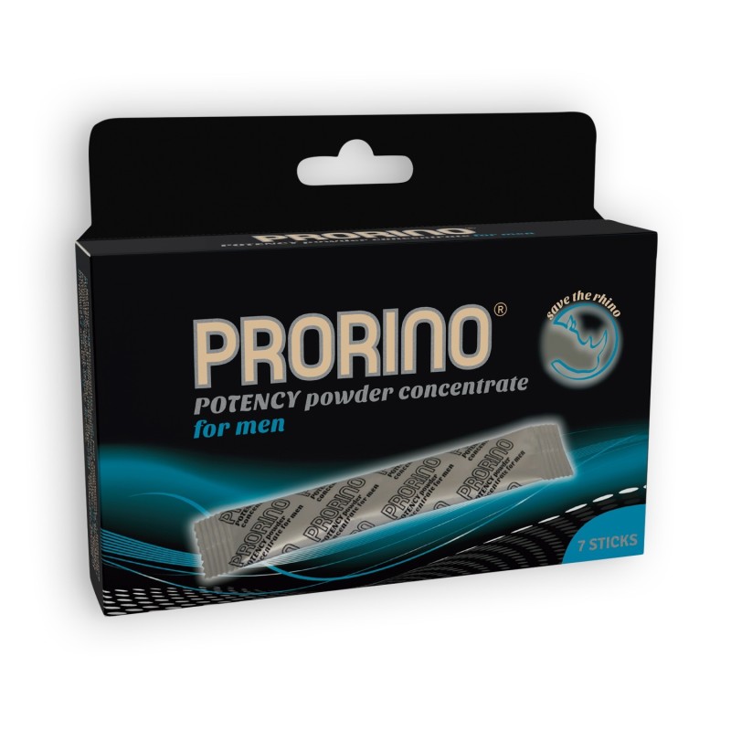 Sobres Estimulantes Prorino Potency Powder Concentrate Para Hombre 7 Sobres