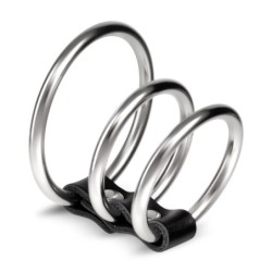Saruman Conjunto De 3 Anillos Para El Pene De Metal Crushious
