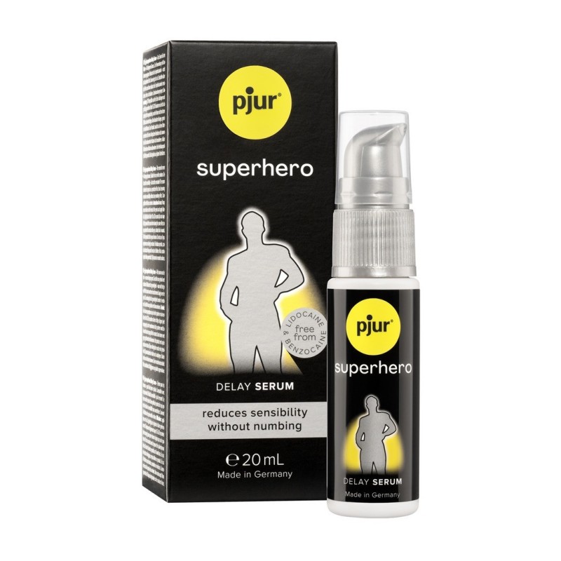Super Hero Delay Serum 0.7 Fl Oz / 20 Ml Pjur