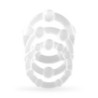 Set di Anelli Pene Triple Bead Trasparenti Crushious