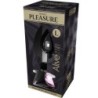 Anal Pleasure Mini Plug Metal Ružový Veľkosť L