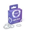 Set di Anelli Pene Triple Bead Trasparenti Crushious