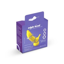 Set di Anelli Pene Triple Bead Trasparenti Crushious