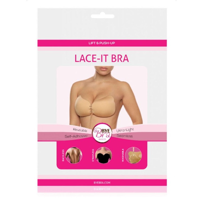Lace-It Push-Up Krūšturis Melns C Izmērs