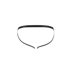 Slip met kruisopening Luke Zwart Passion 36-38 S/M