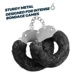Spangle Esposes Metàl·liques Amb Peluix Negre Crushious