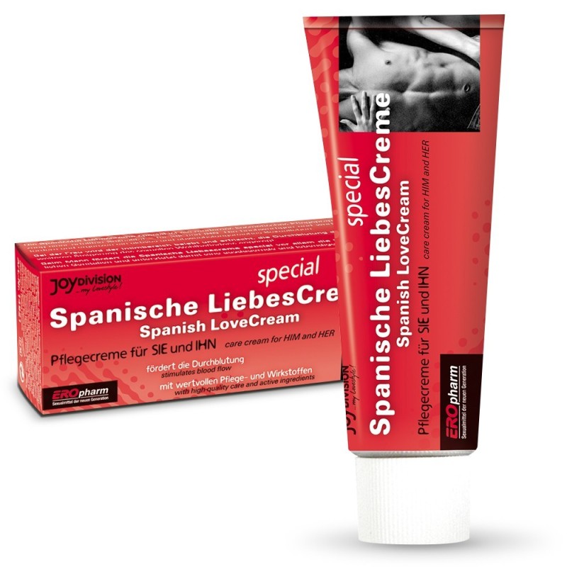 Crème d'amour espagnole Stimulante Unisexe 40Ml